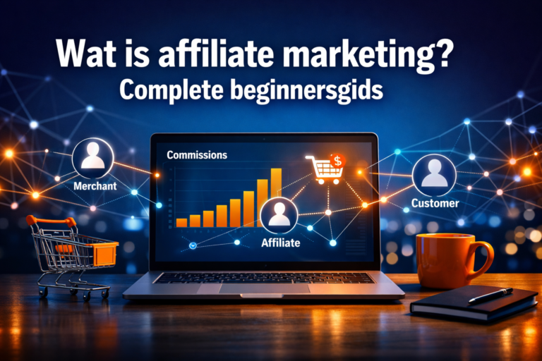 Wat is affiliate marketing