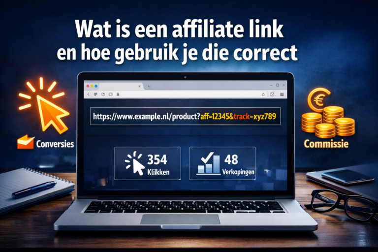 Wat is een affiliate link